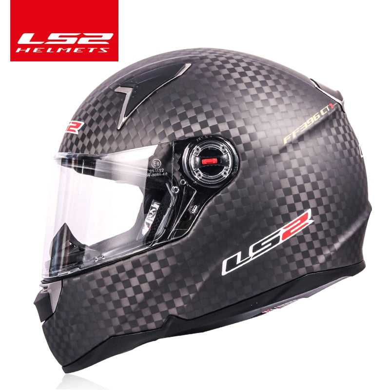 Original LS2 FF396 casco de moto de fibra de carbono LS2 CT2 cascos integrales casco moto sin bomba