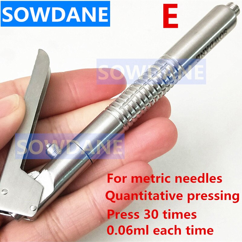 Dental Edelstahl INTRALIGAMENTAL SPRITZE PEN-STYLE ASPIRATING 1.8ML Dental Chirurgisches Instrument Dental Injector Tool