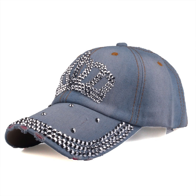 [YARBUU]Baseball Caps 2022 New Fashion Style Männer und Frauen Sonnenhut Strass Hut Denim und Baumwolle Hysteresenkappe Kostenloser Versand