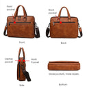 Maletín de negocios para hombre de alta calidad marca JEEP BULUO para ordenador portátil de 14 pulgadas A4 archivo 2019 nuevo estilo bolso de viaje de hombro para hombre