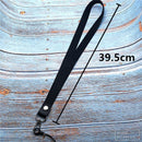 Correas para teléfono móvil, Clip de Metal, cuerda para colgar en el cuello, cordón para llaves para iPhone, cámara, soporte USB, tarjeta de identificación, soporte para placa de identificación