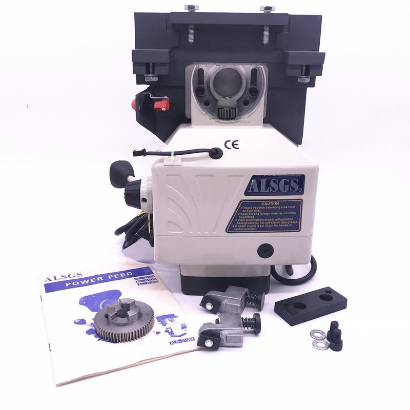 ALSGS ALB-310 200RPM 450in-lb110V 220V Horizontal Power feed auto Power table Feed for milling machine X axis power feeder