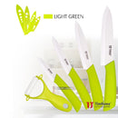 Hot Sale Timhome Zirconia 3"4"5"6" Ceramic Knife Set knife With covers Kitchen Knife Paring tools