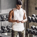 Brand Gym Stringer Clothing Bodybuilding Tank Top Men Fitness Singlet Sleeveless Shirt Solid Cotton Muscle Vest Undershirt