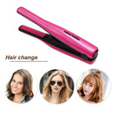 Madami Portable Curling Iron Rechargeable Li-ion Battery 2200mAh Mini Wireless Hair Straightener Ceramic Plate Pencil Flat irons