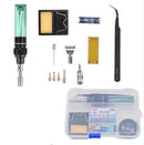 12 in 1 High Quality MT-100 Electronics DIY Tool Gas Soldering Iron Gun Blow Torch Cordless Solder Iron Pen  Butane Gas Gun Kit
