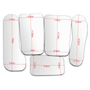 5 PCS/SET Dental Orthodontic Dental Photography Double-Sided Mirrors Dental Tools Glass Material Dentistry