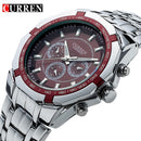 Top-Marken-Luxusuhr CURREN Casual Militär-Quarz-Sportarmbanduhr Vollstahl Wasserdicht Herrenuhr Relogio Masculino