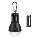 3 LEDs Tent Hanging Lamp 3 Modes LED Bulb Carabiner Bulb Light Portable Lantern Outdoor SOS Camping Lamp Emergency Lighting AAA