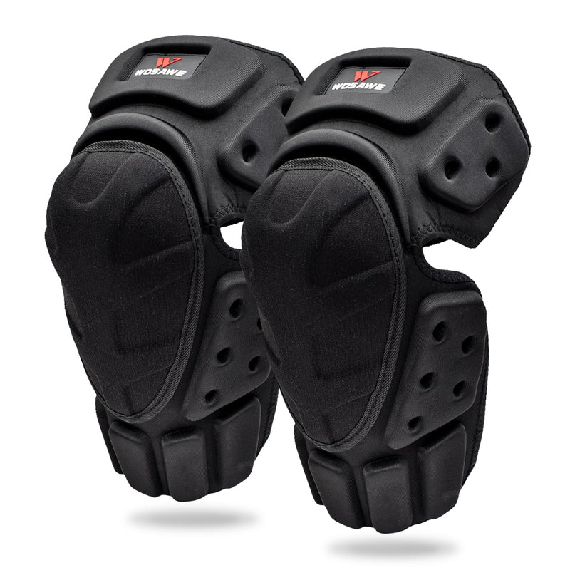 WOSAWE Adjustable Knee Protector Motorcycle Motocross Tactical Sport Riding Cycling Skating Ski Knee Pads Kneepad Brace Support