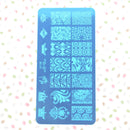 New Arrival 1 Sheet Lace Series Stamping Nail Art Image Plate 6*12cm Stainless Steel Template Polish Manicure Stencil Tools