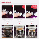 ICafilas Edelstahl nachfüllbare, wiederverwendbare Cafissimo Kaffeekapsel Cafeteira Filter für Caffitaly & Tchibo Classic Maschinen
