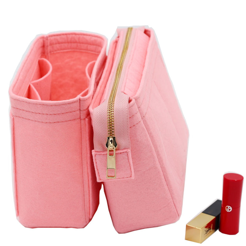 Fits For Neo noe Insert Bags Organizer Makeup Handbag Organize Travel Inner Purse Portable Cosmetic base shaper for neonoe