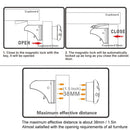 Cerradura magnética para niños de 12 + 3 uds., protección para niños, cerradura de seguridad para bebés, pestillo para cajón, cerradura para puerta de armario, limitador, cerraduras de seguridad para niños