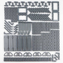 MOC piezas técnicas ladrillos Pin Liftarm Studless Beam eje conector Panel engranaje coche Robot juguete Mindstorms bloques de construcción conjunto a granel