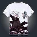 Tokyo Ghoul T-shirt New Japan Anime Ken Kaneki Cosplay Costume Comfortable Breathable Milk Fiber T Shirt For Men Women Tops Tees