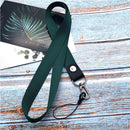 Correas para teléfono móvil, Clip de Metal, cuerda para colgar en el cuello, cordón para llaves para iPhone, cámara, soporte USB, tarjeta de identificación, soporte para placa de identificación