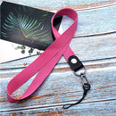 Correas para teléfono móvil, Clip de Metal, cuerda para colgar en el cuello, cordón para llaves para iPhone, cámara, soporte USB, tarjeta de identificación, soporte para placa de identificación