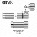 REAMOR Men Black Green Natural Stone Braided Leather Bracelets Gold Color 316L Stainless steel Embedded Clasp Bangle Jewelry