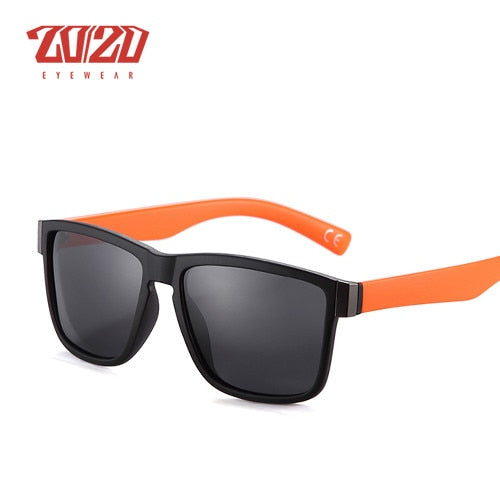 20/20 Classic Polarized Sunglasses Men Glasses Driving Coating Black Frame Fishing Driving Eyewear Male Sun Glasses PL278