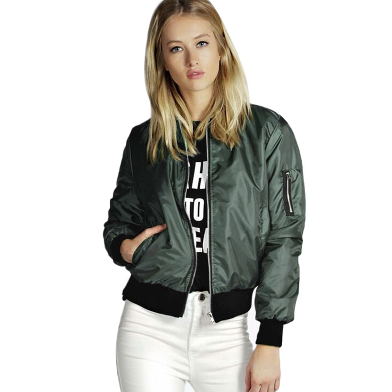 2022 Mode Sommer Windjacke Frauen Jacke Mäntel Langarm Basic Jacken Bomber Dünne Frauen Arbeitskleidung Jacke Weibliche Outwear