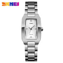 SKMEI Luxury Brand Women Watches Diamond Dial Bracelet Wristwatch For Girl Elegant Ladies Quartz Watch Female Dress Watch 1400