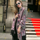 Mode Schals und Tücher Großer Schal Luxusmarke Wolle Wrap Muslimischen Hijab Poncho Plaid Decke Schal India Bandana 2017