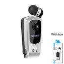 Fineblue F920 Mini-Wireless-Bluetooth-Kopfhörer, Teleskoptyp, Business-Kopfhörer, Vibrationsalarm, Verschleiß-Stereo-Sportkopfhörer