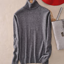 Cashmere Sweater Women Turtleneck 2021 Winter White Women&