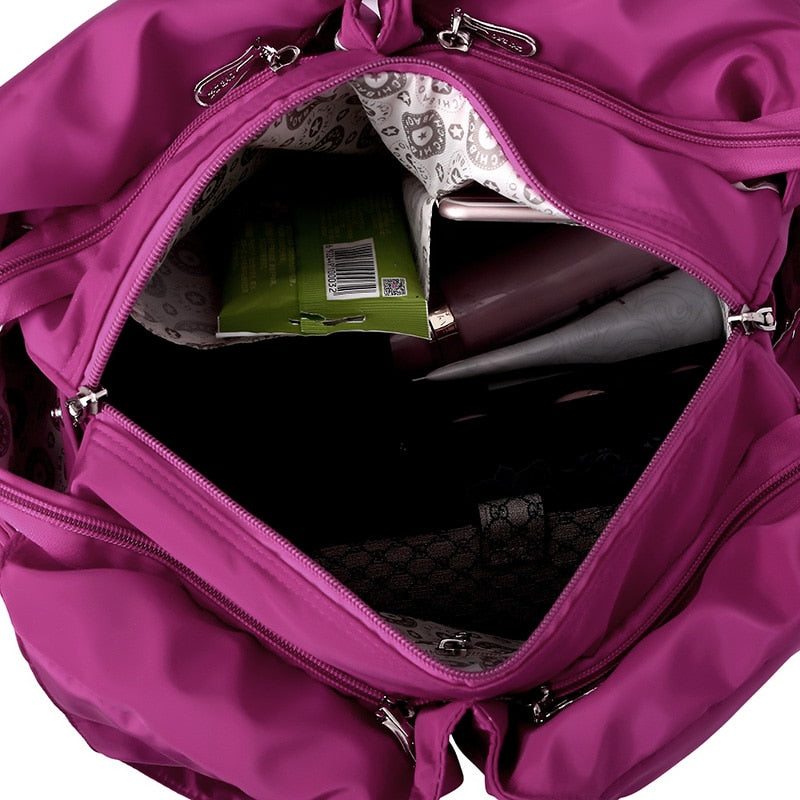 Top-handle Bag Handbags Women Famous Brand Big Nylon Shoulder Beach Bag Casual Tote Female Purse Sac Femme Bolsa Feminia