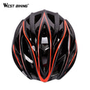 WEST BIKING Ultralight Integrally Molded Bicycle Helmet Mountain MTB Men Women Bike Helmet Bicycle Protection Cycling Equipment
