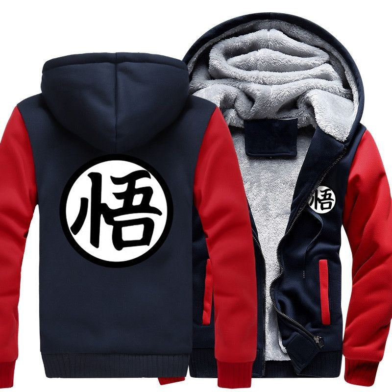 Herbst Winter Jacken Anime Sweatshirt Herrenmode Streetwear Fleece Hoody Herren Sportswear Jacke