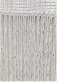 3x2.6m String Curtain Shiny Tassel Line Curtains Window Door Divider Drape Living Room Decor Valance