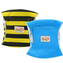 Ohbabyka, paquete de 2 pañales de tela para perros y mascotas, pantalones cortos sanitarios fisiológicos para perros, ropa interior, pantalones para perros de compañía, cubierta de pañal