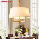 Modern Pendant lights lamps America Art Deco glass ball Hanging Lamp Kitchen Light Ceiling Fixtures