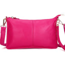 RanHuang Damen Echtes Leder Day Clutches Candy Farbe Umhängetaschen Damenmode Umhängetaschen Kleine Clutch Bags