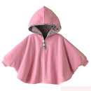 Winter Baby Boy Clothes infant coat Reversible Newborn Poncho Outerwear Hooded Gown Jacket Bebe Cloak Coats Outfits