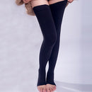 Unisex Knee-High Medical Compression Stockings Varicose Veins Open Toe Stockings