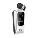 Fineblue F920 Mini-Wireless-Bluetooth-Kopfhörer, Teleskoptyp, Business-Kopfhörer, Vibrationsalarm, Verschleiß-Stereo-Sportkopfhörer