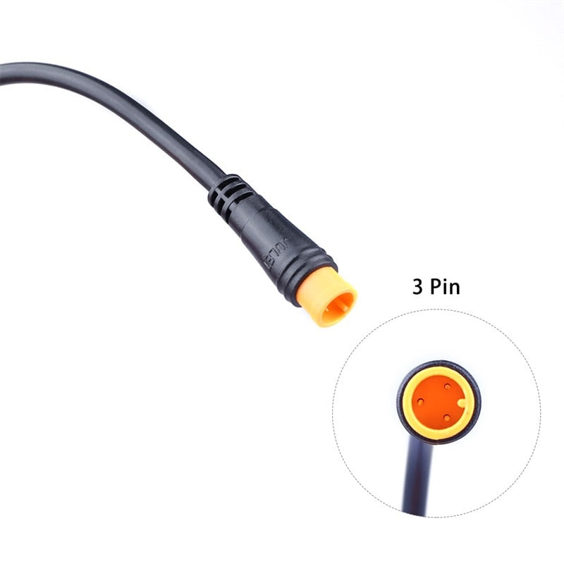 Shift Sensor for Bafang E-Bike BBS01 BBS02 BBSHD Mid Drive Motor Gear Sensor Three Core Waterproof Connector 24CM Cable