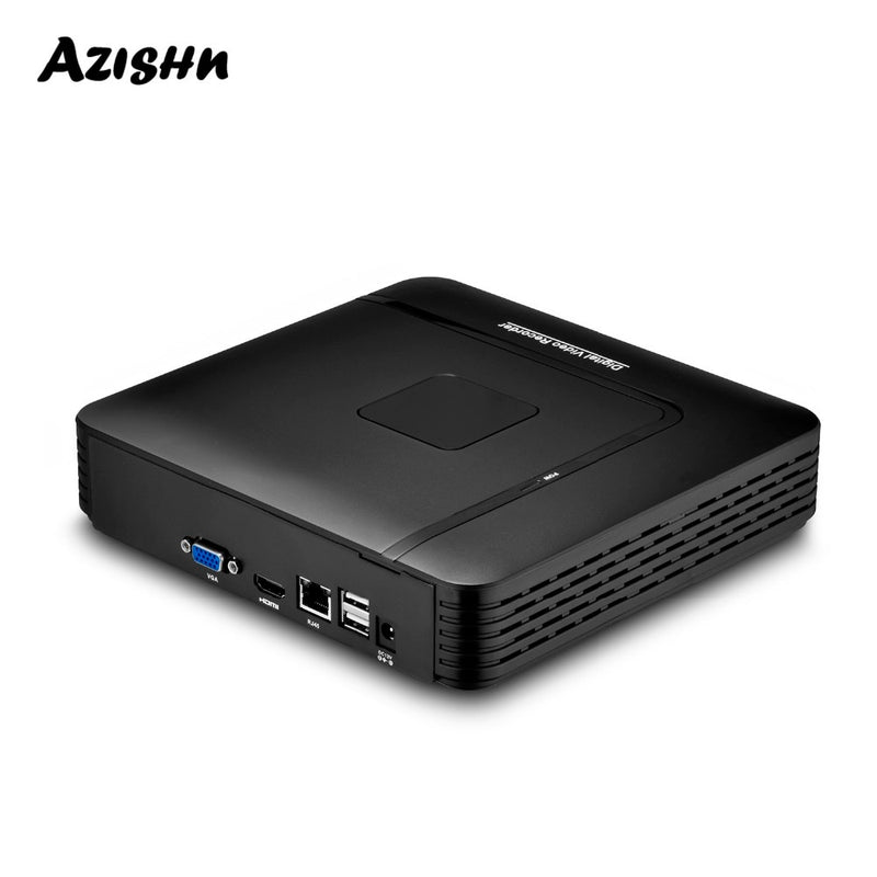 AZISHN H.265 CCTV NVR 32CH 16CH 9CH 4K 8MP Face Detect Security Video Recorder Motion Detect P2P VGA FTP XMEye CCTV NVR