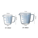 250/500ml Glass Measuring Cup Milk Jug Heat Resistant Glass Cup Measure Jug Creamer Scale Cup Tea Coffee Pitcher Microwave Safe