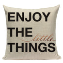 Pop Geometric Animal Cushion Cover Black White Linen Cushion Decorative Pillowcase Square High Quality Print Custom Throw Pillow