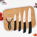 Juego de cuchillos de cerámica FINDKING Zirconia 3 "4" 5 "6" pulgadas + pelador + cubiertas para pelar fruta cuchillo de cocina 5 uds 2018 mejores cuchillos