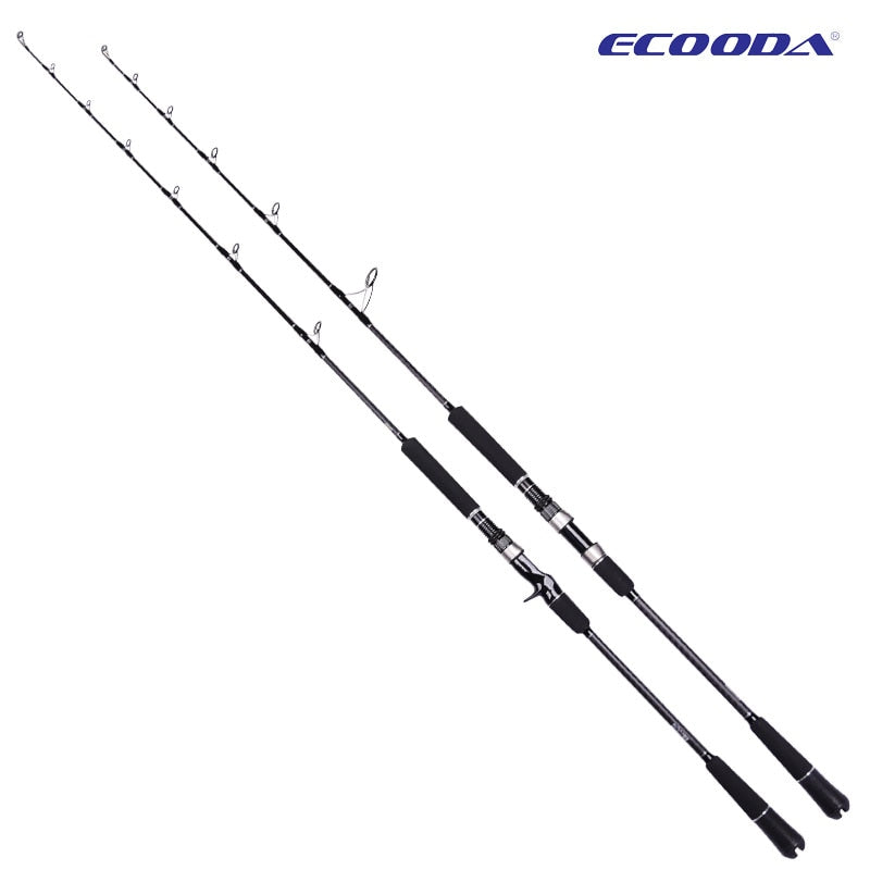 ECOODA EPJ II Full Fuji Parts Single Section 1,6 m/1,68 m/1,52 m Spinning/Casting Rod Corss Carbon Boat Rod Jigging Rod