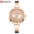CURREN New Creative Design Quartz Watch Women Casual Fashion Stylish Ladies Gift Wrist Watch Vintage Timepieces Relogio Feminino