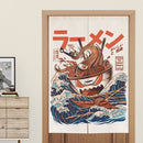 Japanese Style decorative door curtain fabric cloth home screens partition bathroom sushi kitchen restaurant curtains