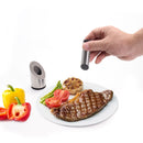 Salt and Pepper Shakers set for spices with Holes, High-quality 304 Stainless Steel kitchen tools by Leeseph