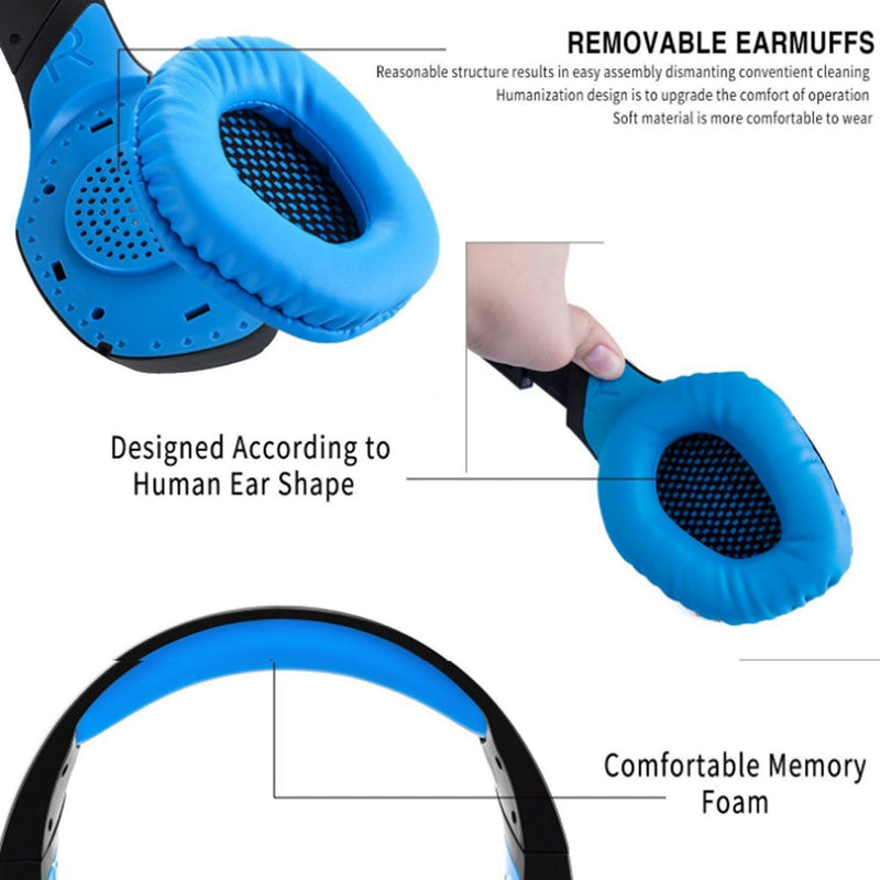 ONIKUMA K1 Camouflage Auriculares Gaming Headsets Kabelgebundene Fone-Kopfhörer mit Mikrofon-Geräuschunterdrückung für PS4-Laptop