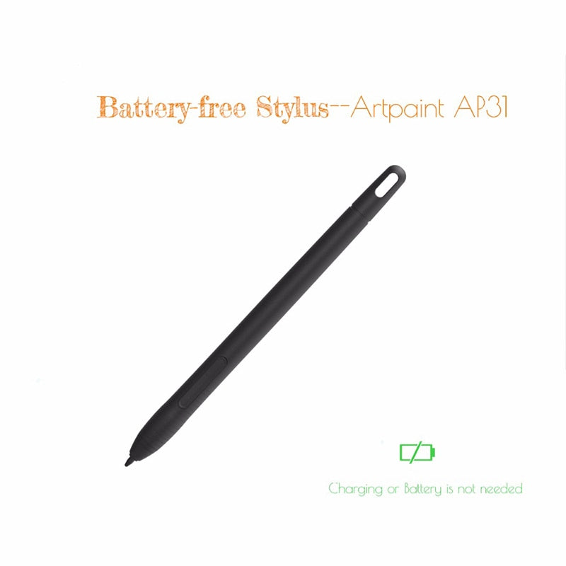 GAOMON M10K2018 Version mit zwei batterielosen Stiften 8192 Pressure Artist Digitales Grafiktablett zum Zeichnen und elektronischen Schreiben